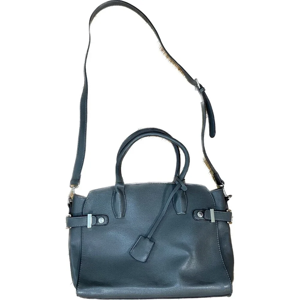 Charming Charlie | Gray Vegan Leather Tote